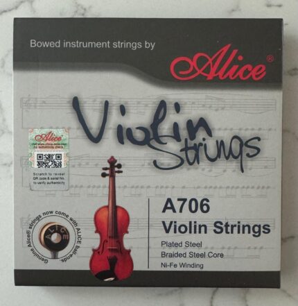 Alice Violin strings, A706, Ball Ends.