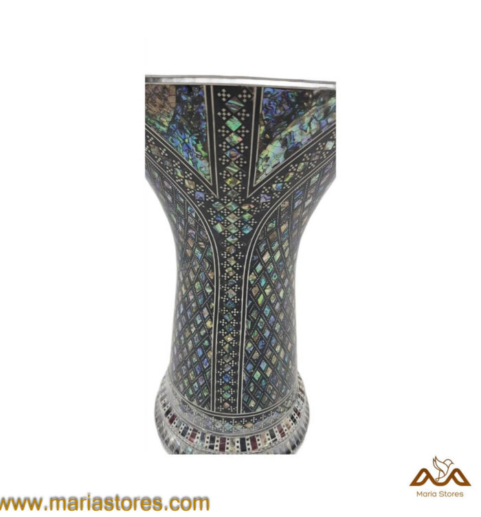 New Generation Doumbek, 17" Professional Darbuka, Real MOP made by Bavly Music. - Image 5