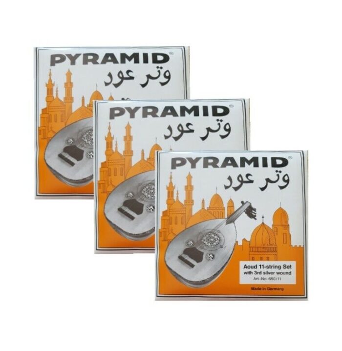 3 sets Pyramid Oud strings orange label #650/11strings(6 courses)MADE IN GERMANY