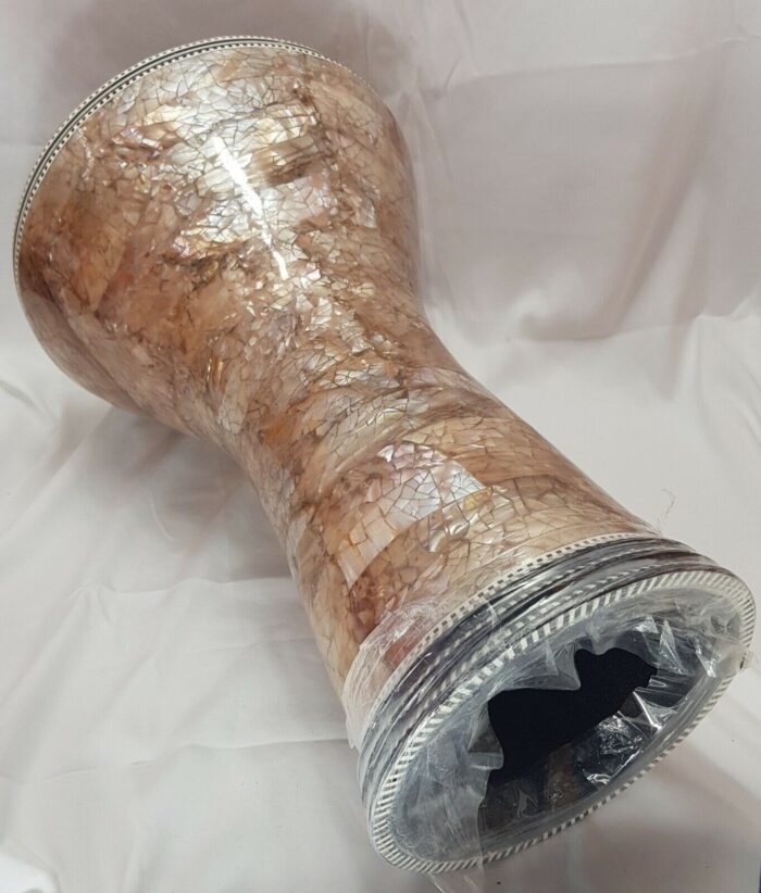 Doumbek Drum,17" Professional Darbuka, Real mother of pearl made by Bavly Music. - Image 3