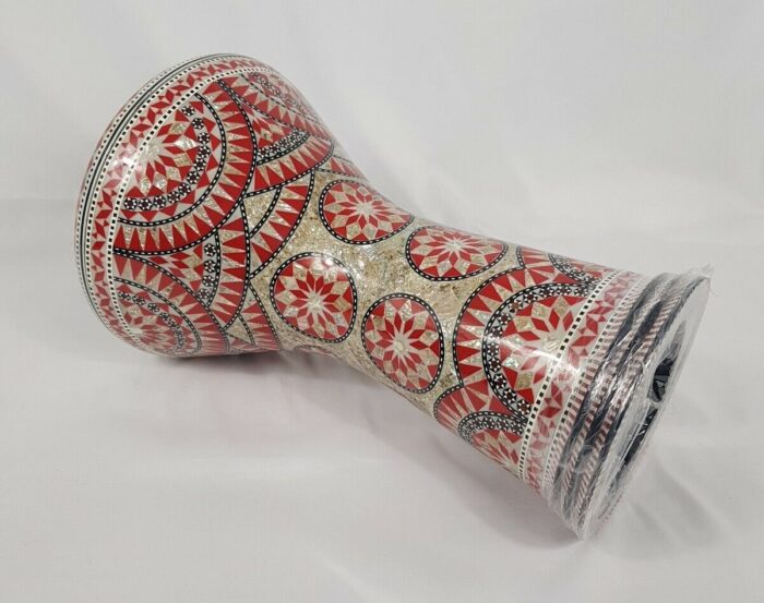 Doumbek Drum,17" Professional Darbuka, Real mother of pearl made by Bavly Music. - Image 5