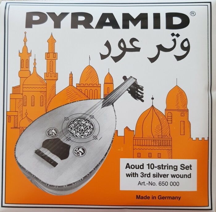 12 SETS , PYRAMID OUD STRINGS ORANGE LABEL (10-string set), made in Germany. - Image 2