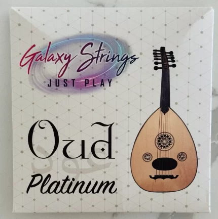 4 sets Galaxy Strings Oud FF Strings, Arabic Tuning, clear Carbon & Silver plated