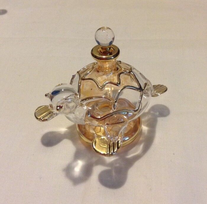 New Perfume Bottle, Egyptian Handmade, Blown Glass . - Image 3