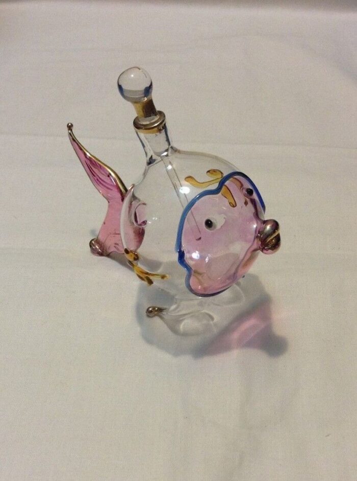 New Perfume Bottle, Egyptian Handmade, Blown Glass . - Image 3