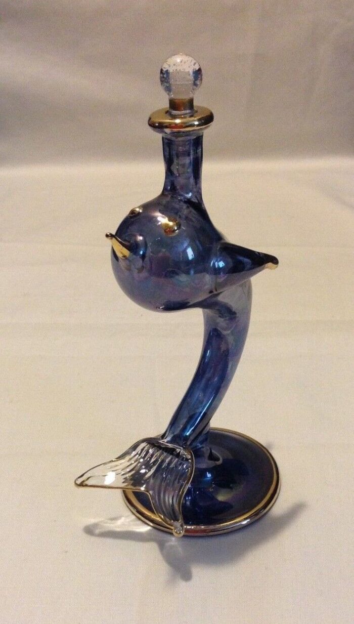 New Perfume Bottle, Egyptian Handmade, Blown Glass . - Image 3