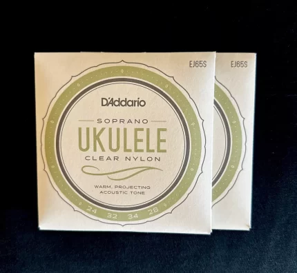 D'Addario EJ65S Pro-Arte Custom Extruded Soprano Ukulele Strings.