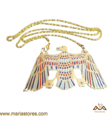 Handmade Egyptian Necklace for Halloween Premium materials and intricate designs, adding elegance and cultural flair to your costume , maria stores