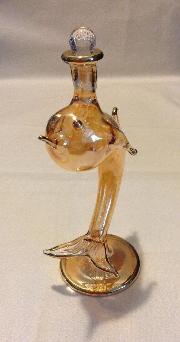 New Perfume Bottle, Egyptian Handmade, Blown Glass . - Image 4