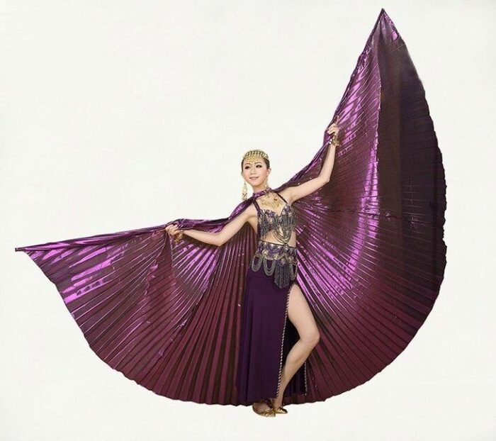 Isis wings Belly Dance, open back (Isis wings+2 telescopic sticks) - Image 3