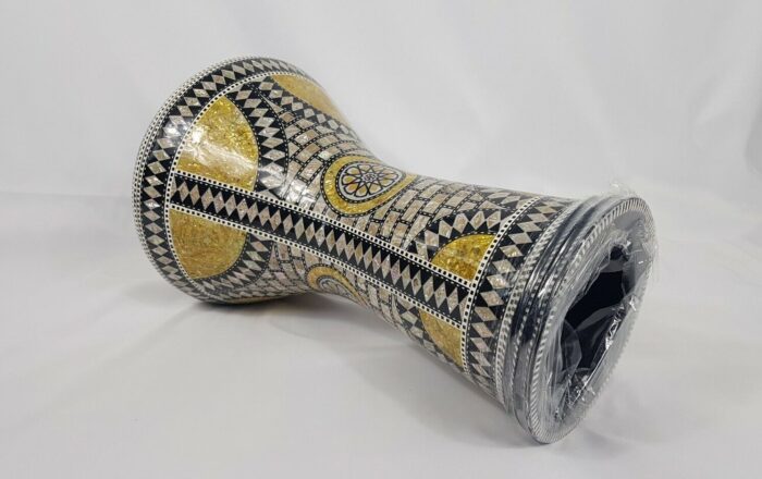 Doumbek Drum,17" Professional Darbuka, Real mother of pearl made by Bavly Music. - Image 5