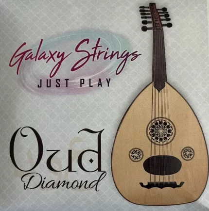 Galaxy Diamond Oud Strings Set, Oud Strings set Arabic Tuning, 12 strings.